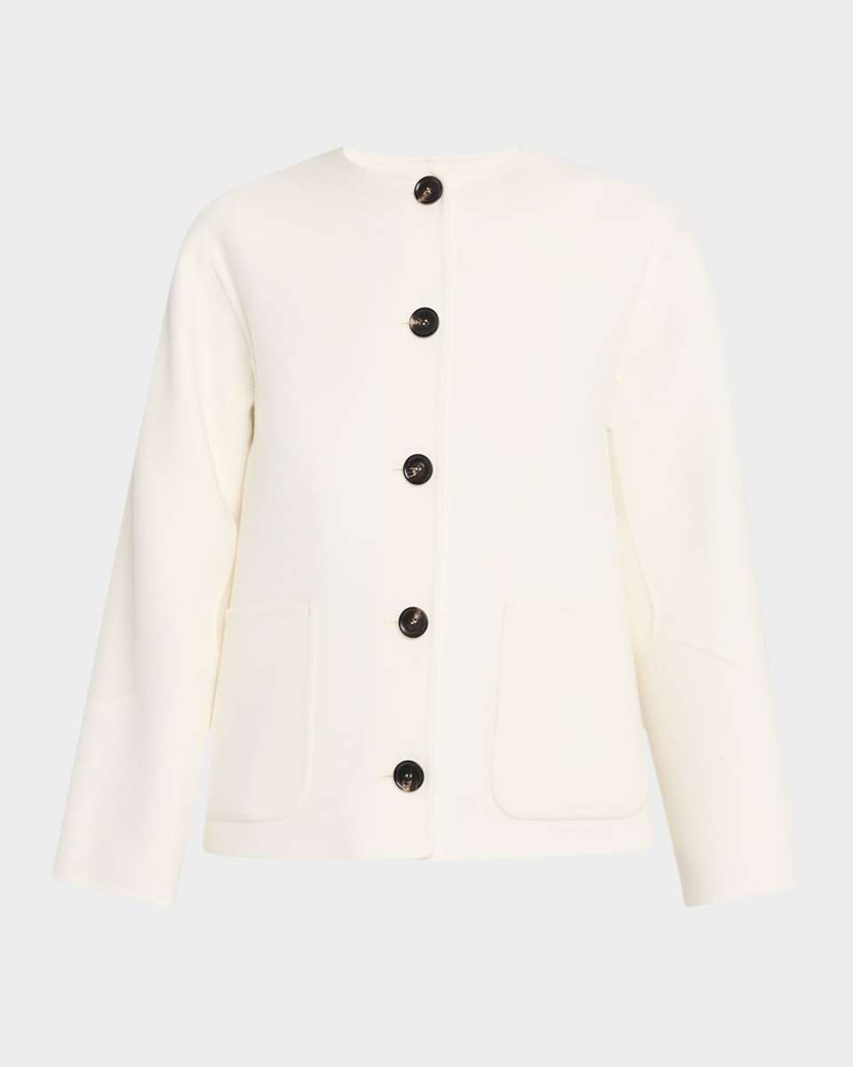 Navid Double Cashmere Single-Breasted Jacket